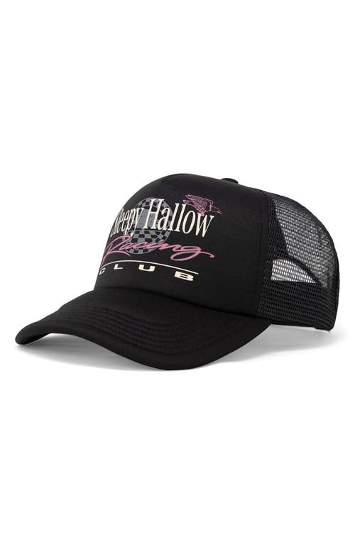 Shop Mnml Shrc Fly High Trucker Hat In Black