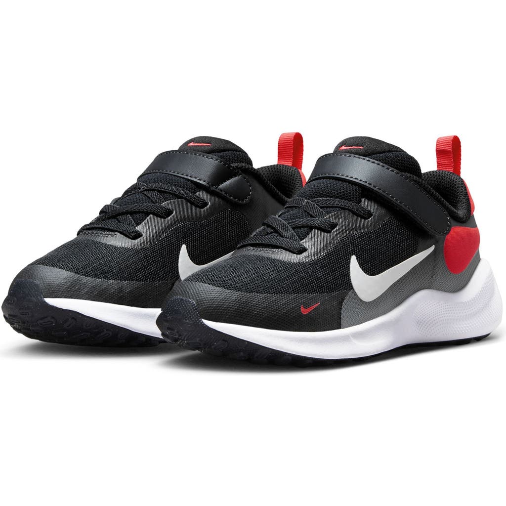 Shop Nike Revolution 7 Sneaker In Obsidian/red/black