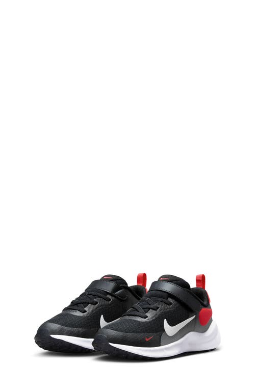 Shop Nike Revolution 7 Sneaker In Obsidian/red/black