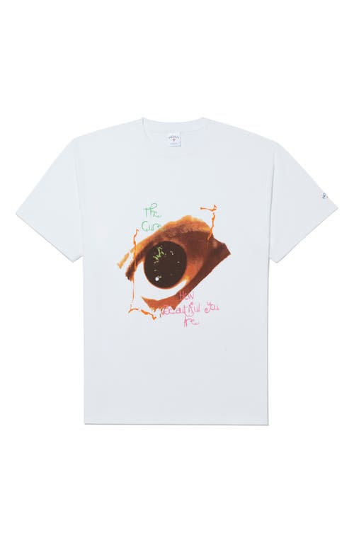 Noah x The Cure 'How Beautiful You Are' Cotton Graphic T-Shirt White at Nordstrom,