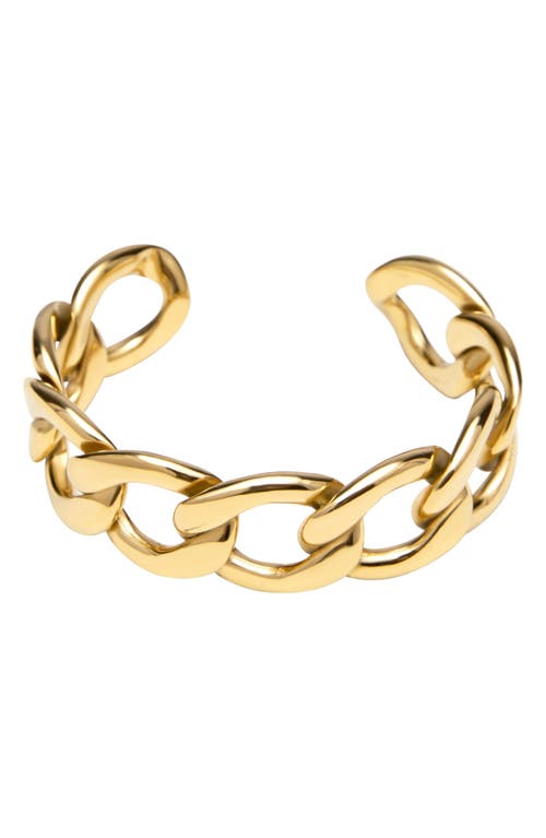 Dakota Cuff Bracelet in Gold