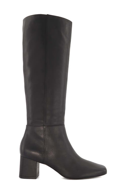 Shop Dune London Signature Knee High Boot In Black