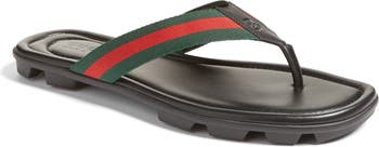 Gucci Flip-flops with logo, Men's Shoes