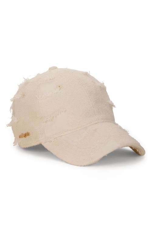 Shop Cult Gaia Frankie Baseball Cap In Off White