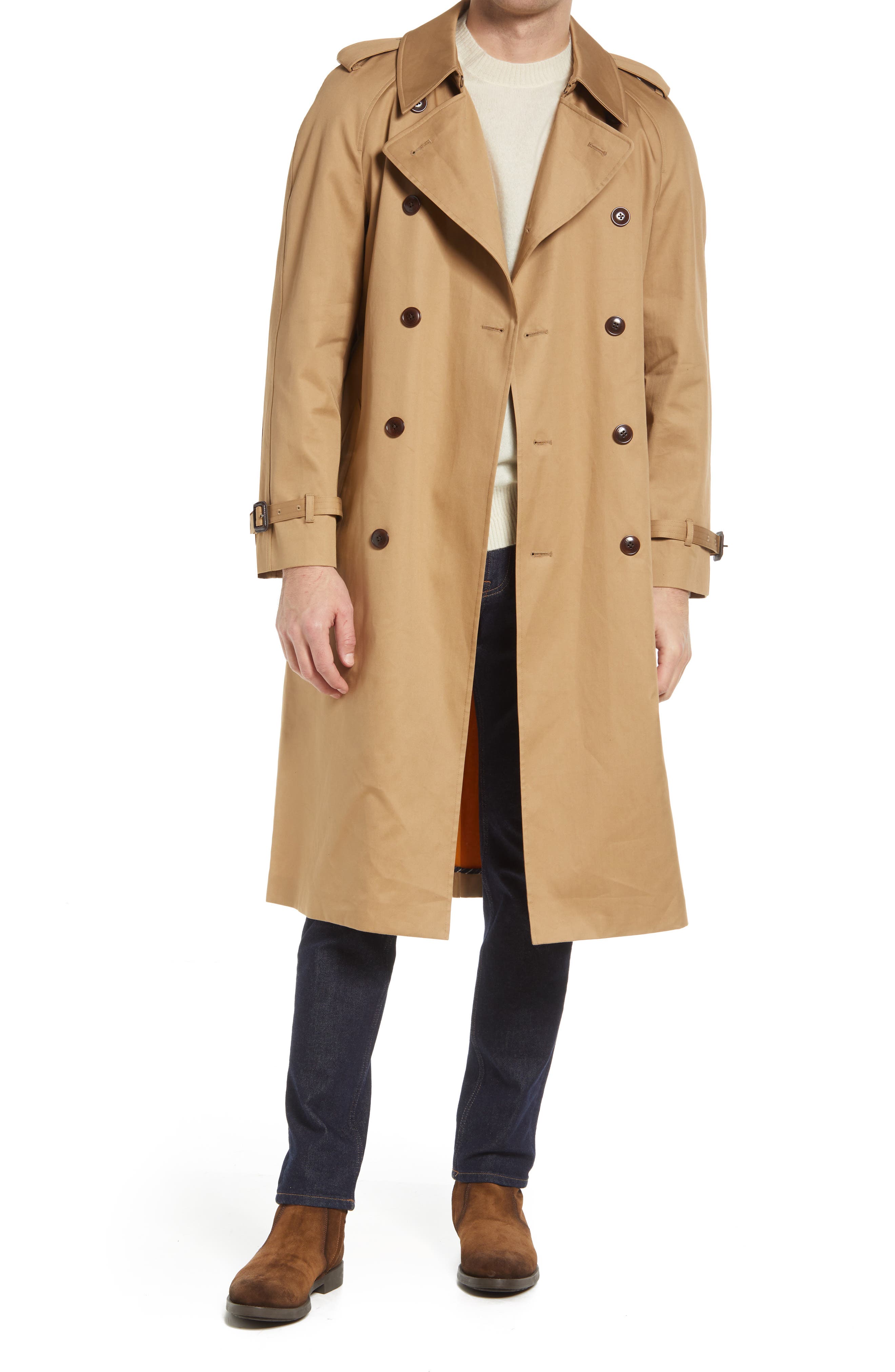 tan ted baker coat