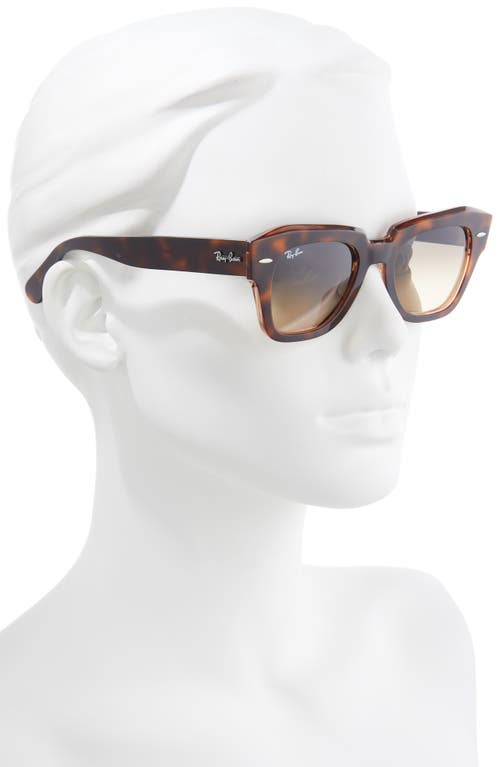 RAY BAN RAY-BAN STATE STREET 49MM SMALL SQUARE SUNGLASSES 