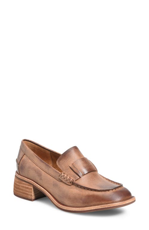 Shop Kork-ease ® Kya Loafer Pump In Brown Leather