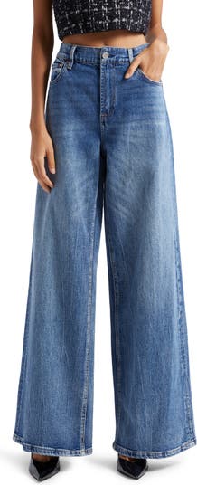 Trish Mid Waist Baggy Jeans