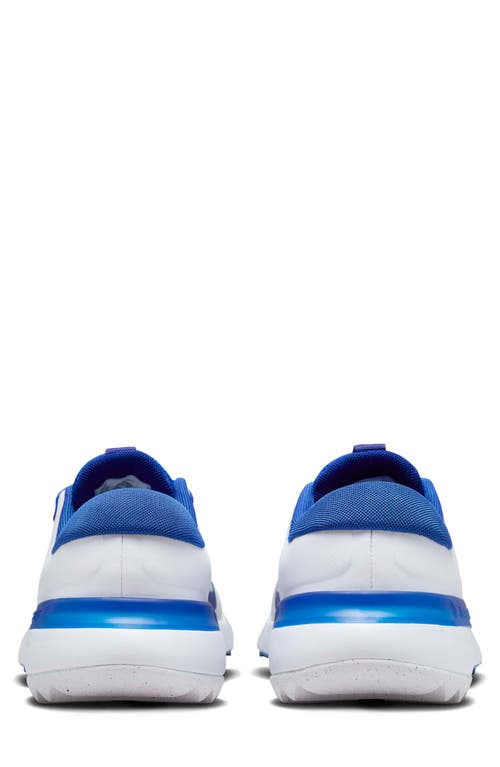 Shop Nike Free Golf Shoe In Game Royal/white/blue