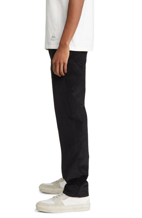 Shop Cat Wwr Corduroy Slim Fit Five-pocket Pants In Black