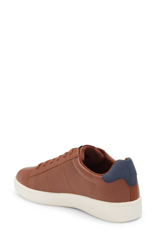 Shop Ben Sherman Hampton Sneaker In Brown/navy