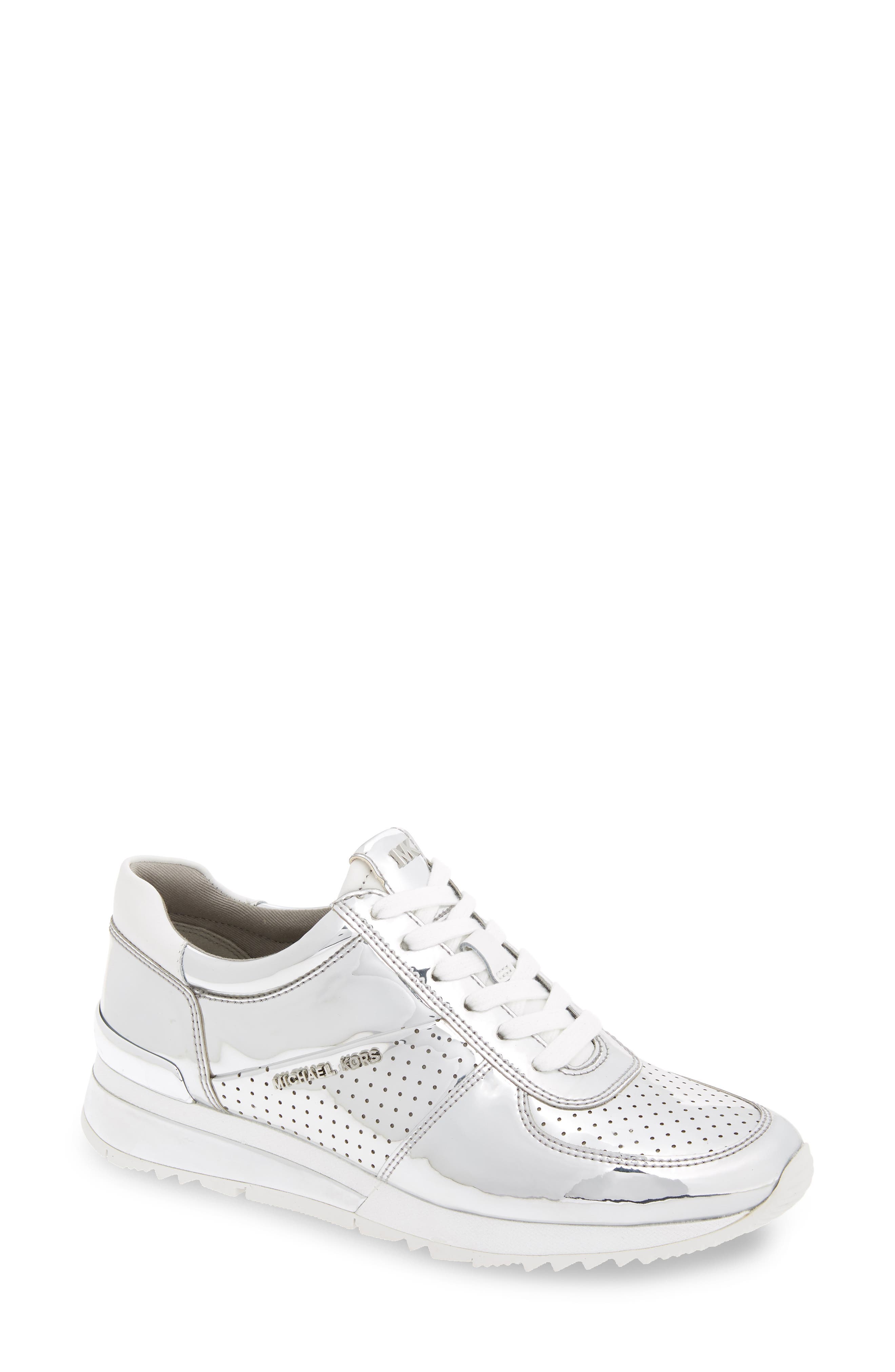 Michael Michael Kors Allie Wrap Trainer- Metallic