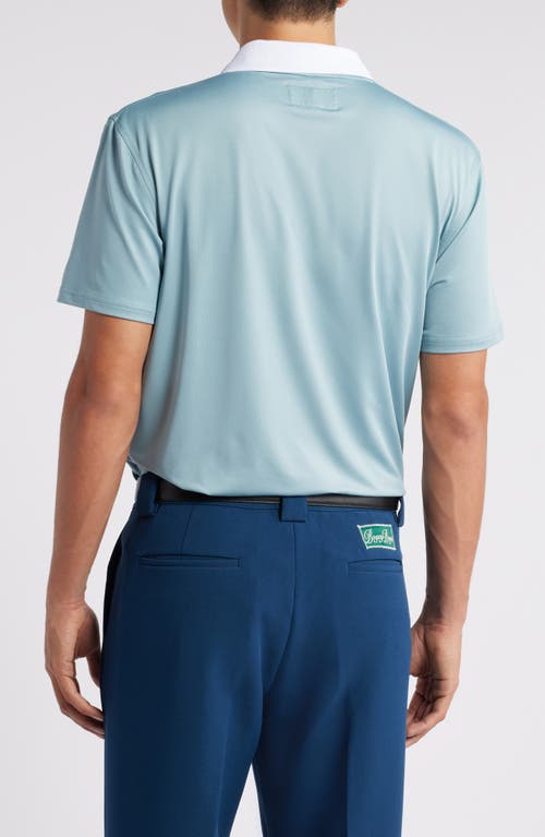 Shop Bogey Boys Essential Athletic Polo In Bogey Blue