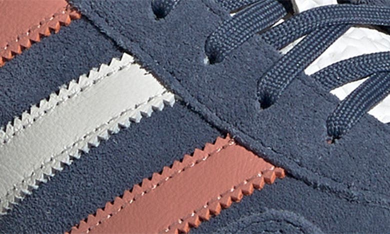 Shop Adidas Originals Gazelle Sneaker In Preloved Ink/ Clay/ Sand