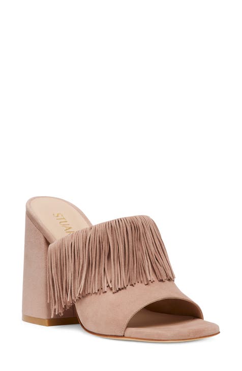 stuart weitzman fringe sneakers