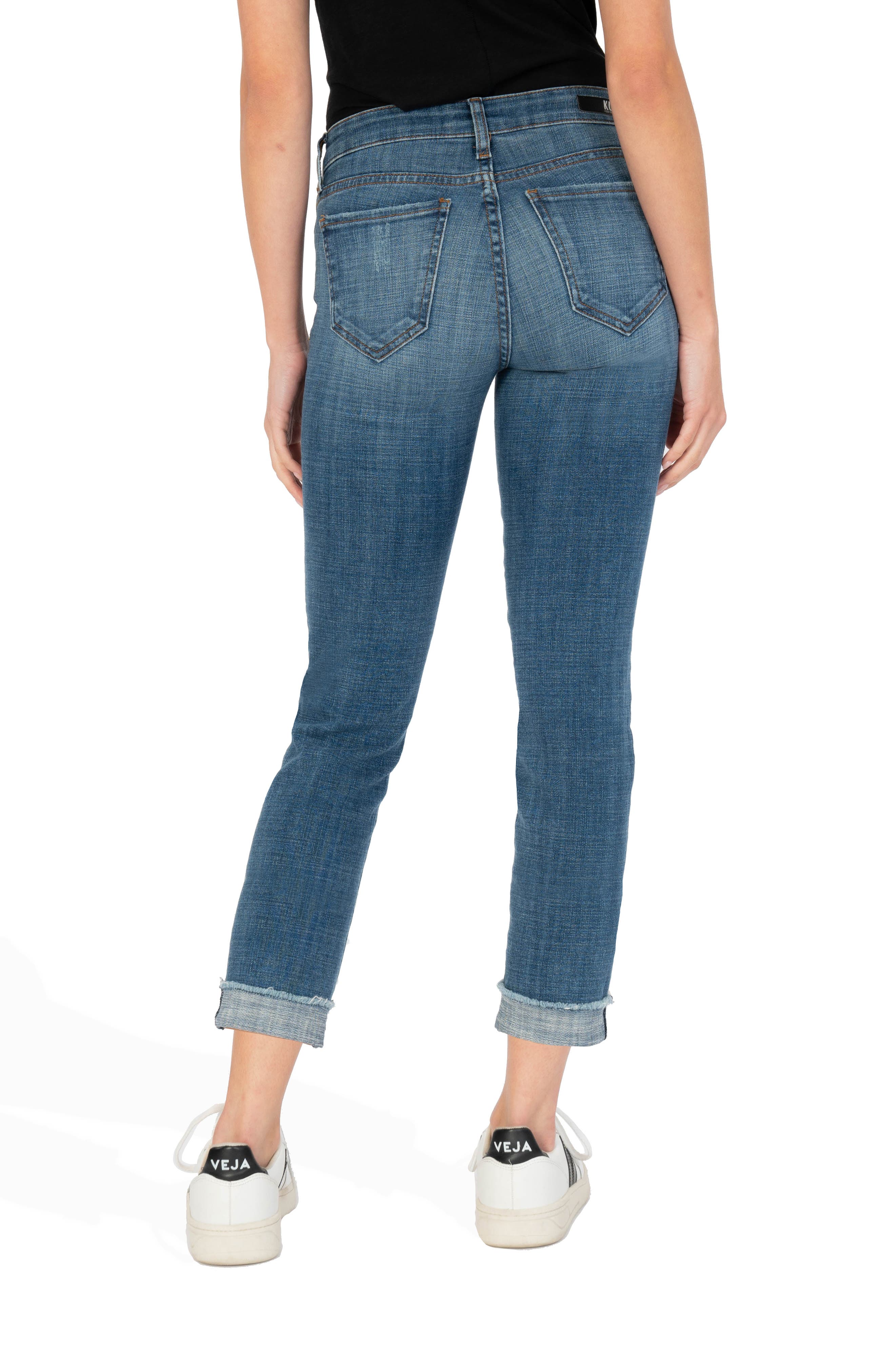 KUT from the Kloth Amy Crop Straight 