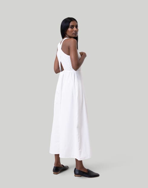 REISTOR REISTOR CROSS-BACK MIDI DRESS 