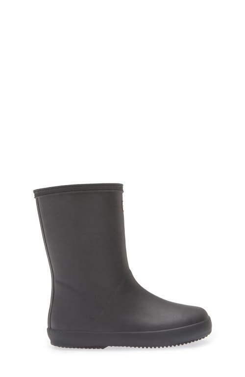 Hunter First Classic Waterproof Rain Boot In Black