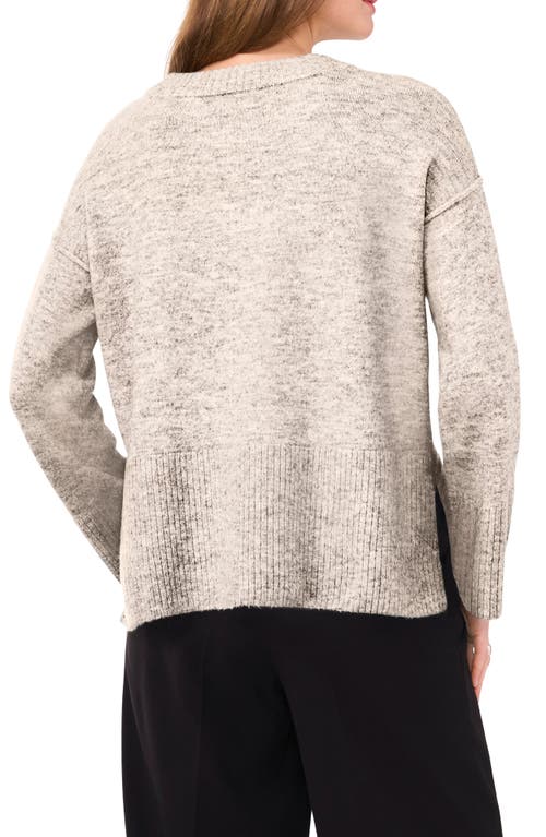 Shop Vince Camuto Crewneck Sweater In Malted