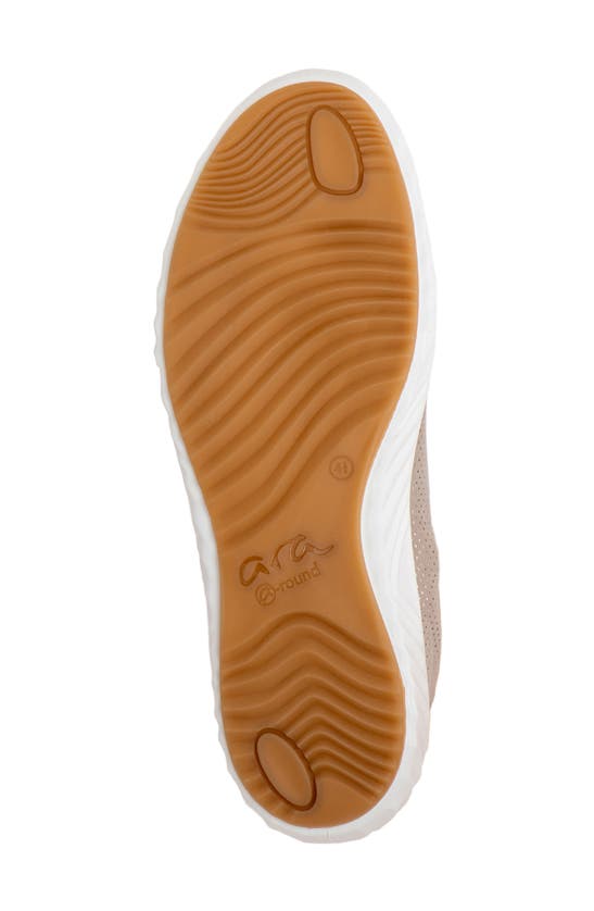 Ara Alexandria Platform Sneaker In Sand