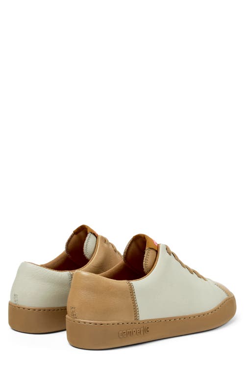 Shop Camper Peu Touring Twins Mismatched Sneakers In Cream And Light Brown