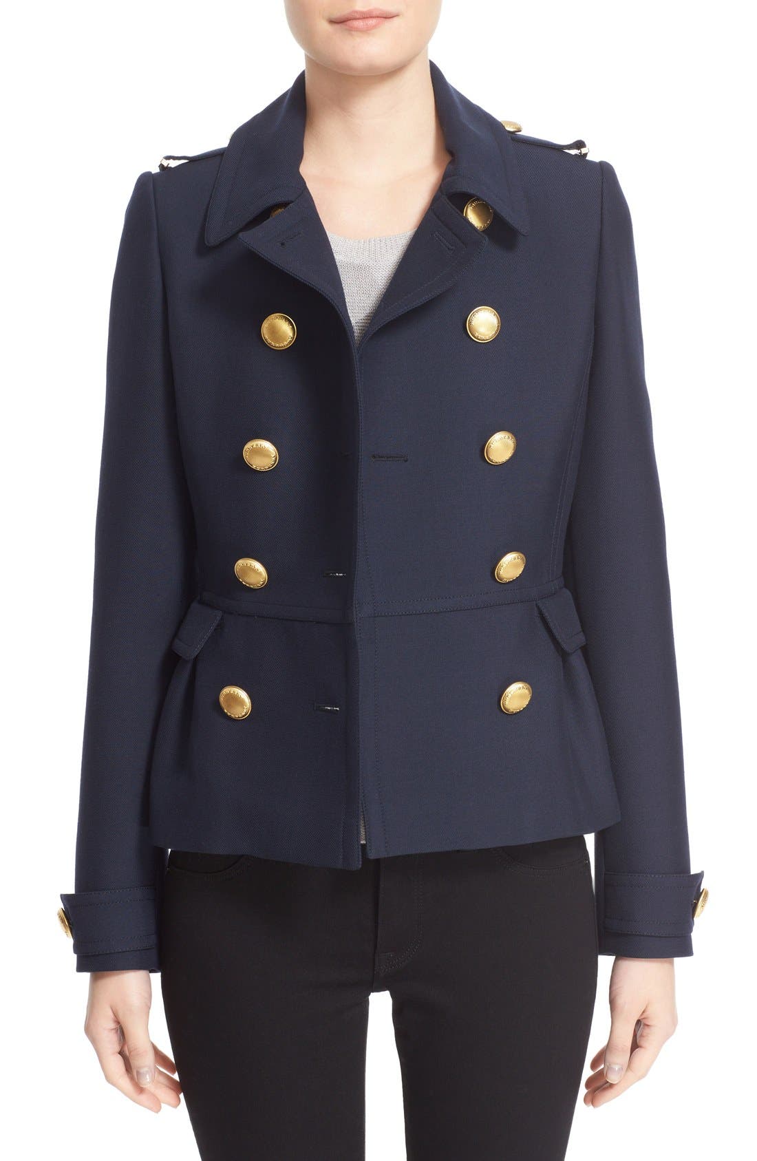 Burberry 'Drumfield' Twill Coat Nordstrom
