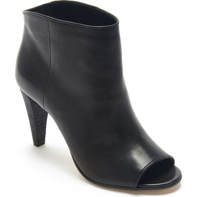 Etienne Aigner Simone Peep Toe Bootie- Black