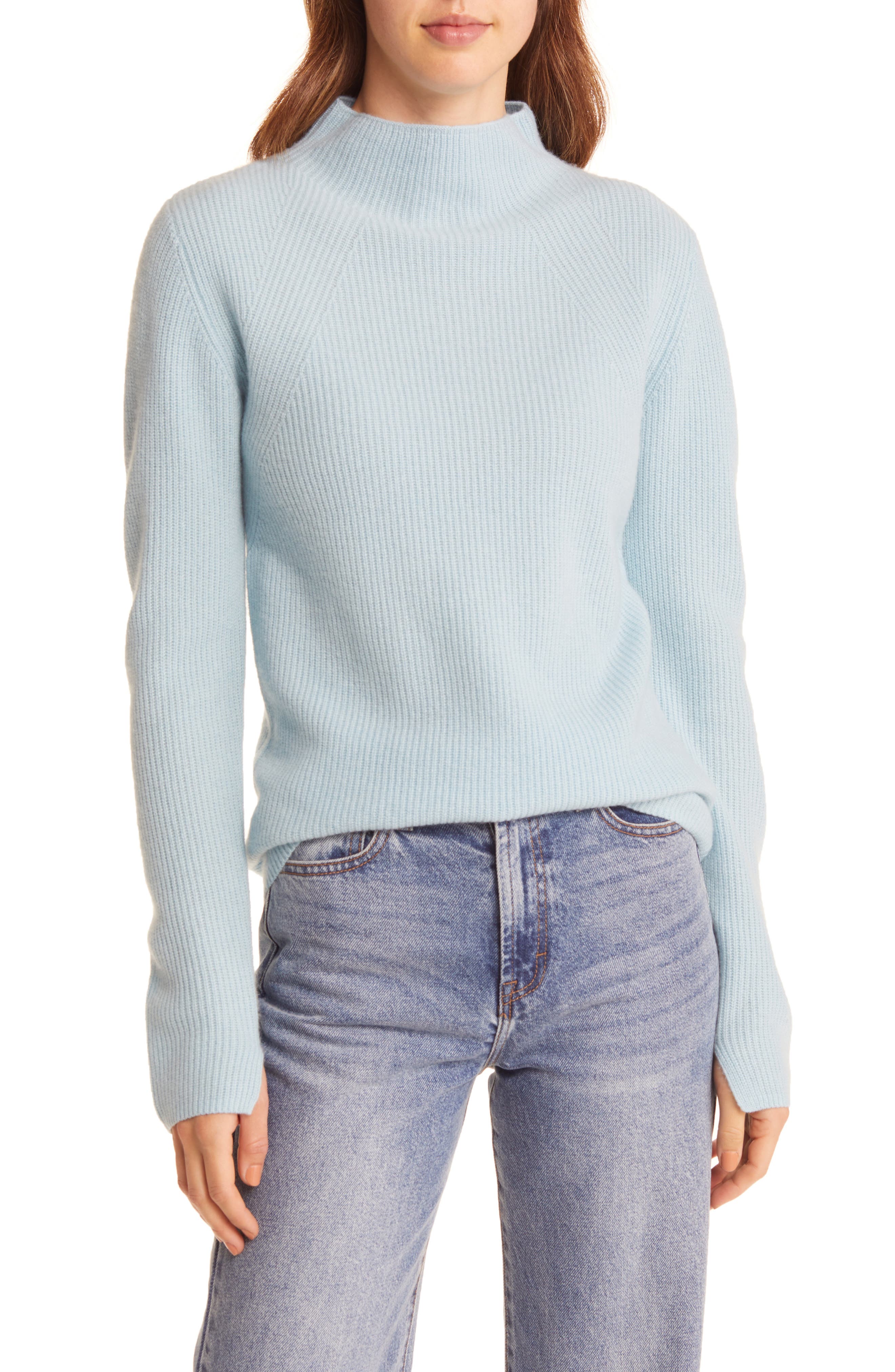 Nordstrom Funnel Neck Cashmere Sweater | Nordstrom