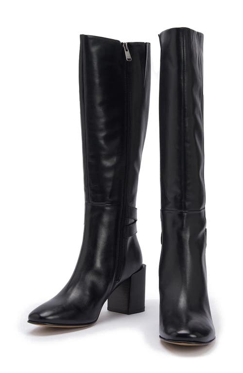 Shop Barbour Saskia Knee High Boot In Black