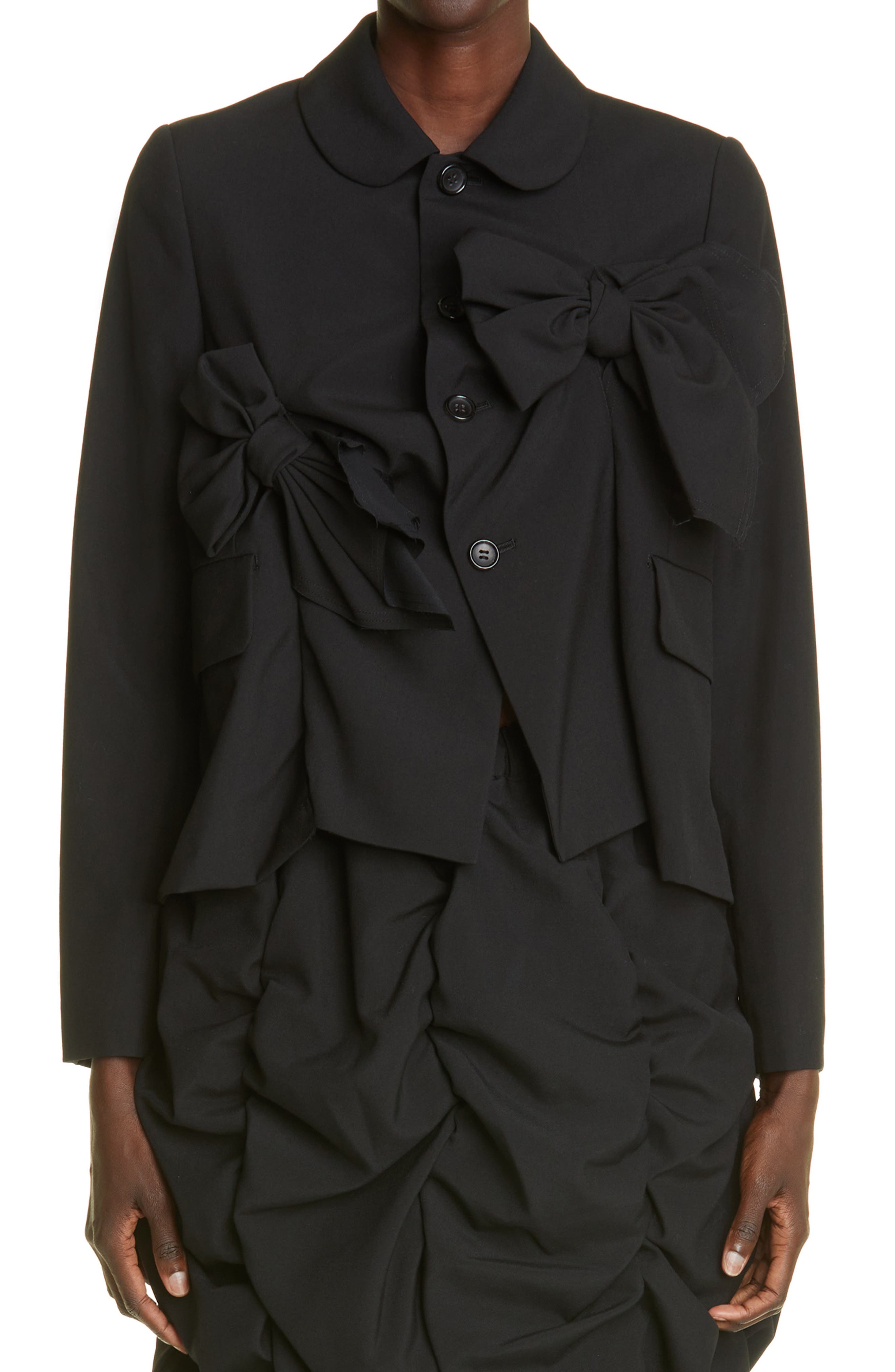 comme des garcons coat womens