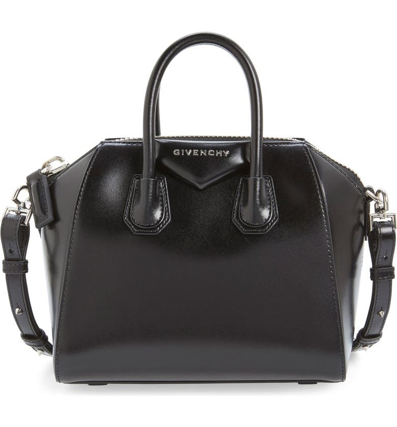 Givenchy &#39;Mini Antigona&#39; Box Leather Satchel | Nordstrom
