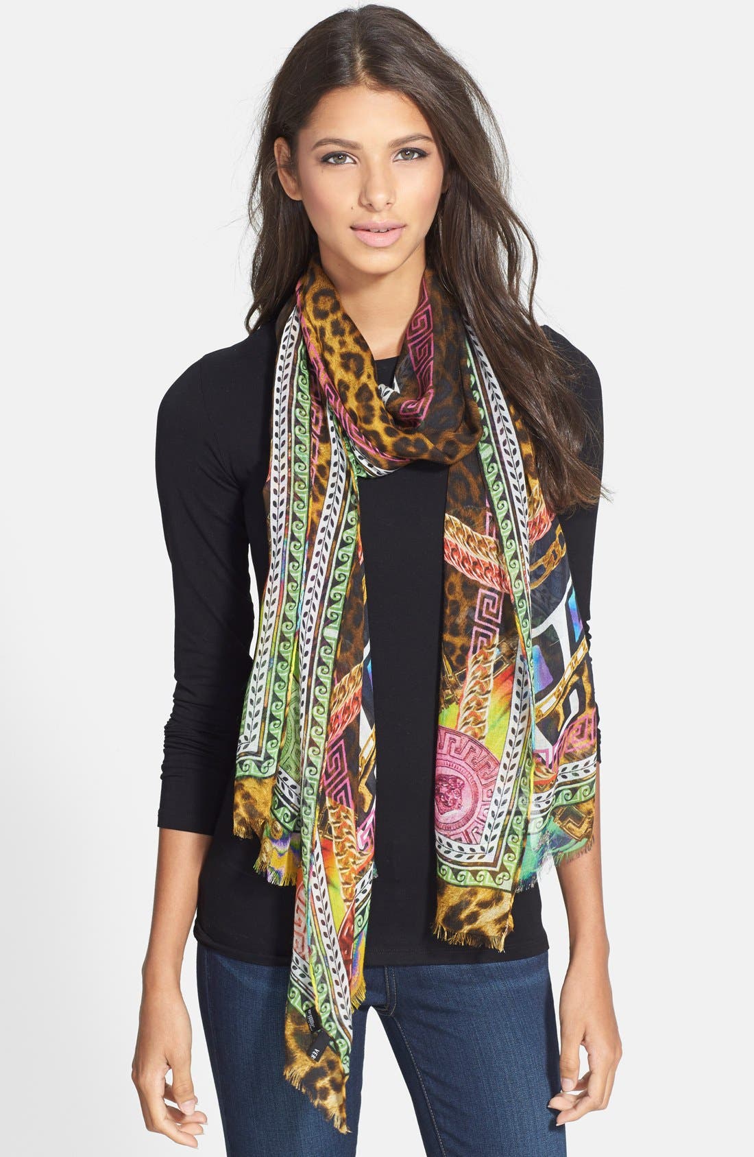 Versace Silk Scarf Nordstrom