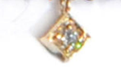Anzie Cleo Diamond Dangling Shapes Necklace In Gold/diamond