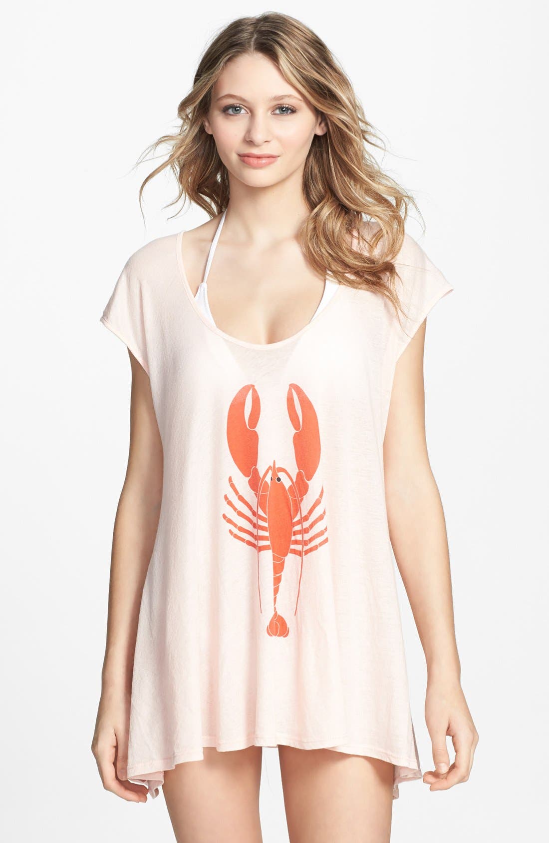 Wildfox 'Lobster' CoverUp Tunic Nordstrom