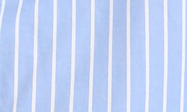 MAVI JEANS MAVI JEANS STRIPE TWIST FRONT CROP BUTTON-UP SHIRT
