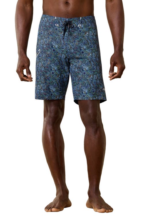 Tommy Bahama Molokai Board Shorts In Deep Space