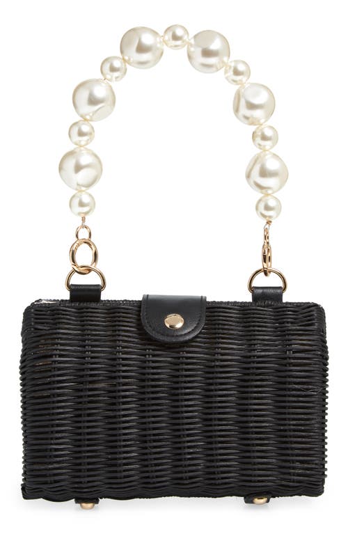 btb Los Angeles Page Pearly Clutch in Black