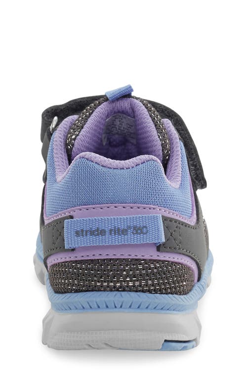 Shop Stride Rite Kids' Artin 3.0 Sneaker In Dark Grey