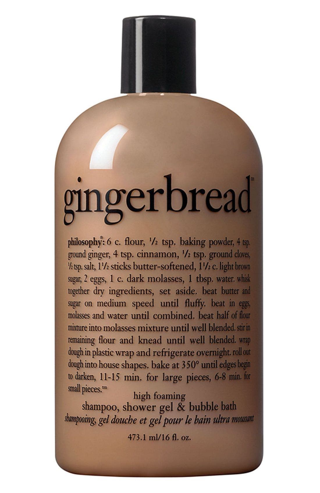 philosophy 'gingerbread' shower gel Nordstrom