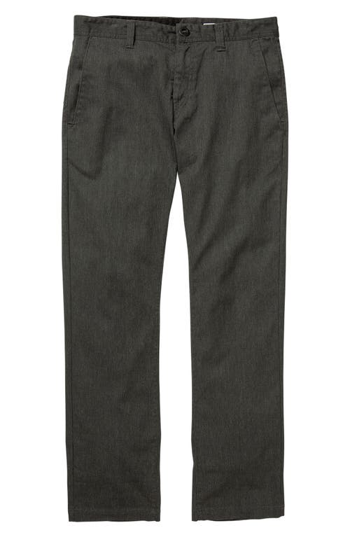Frickin' Modern Fit Stretch Chino Pants in Charcoal Heather