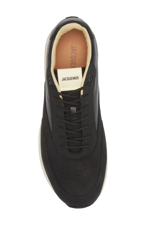 Shop Jacquemus La Daddy Sneaker In Black 990