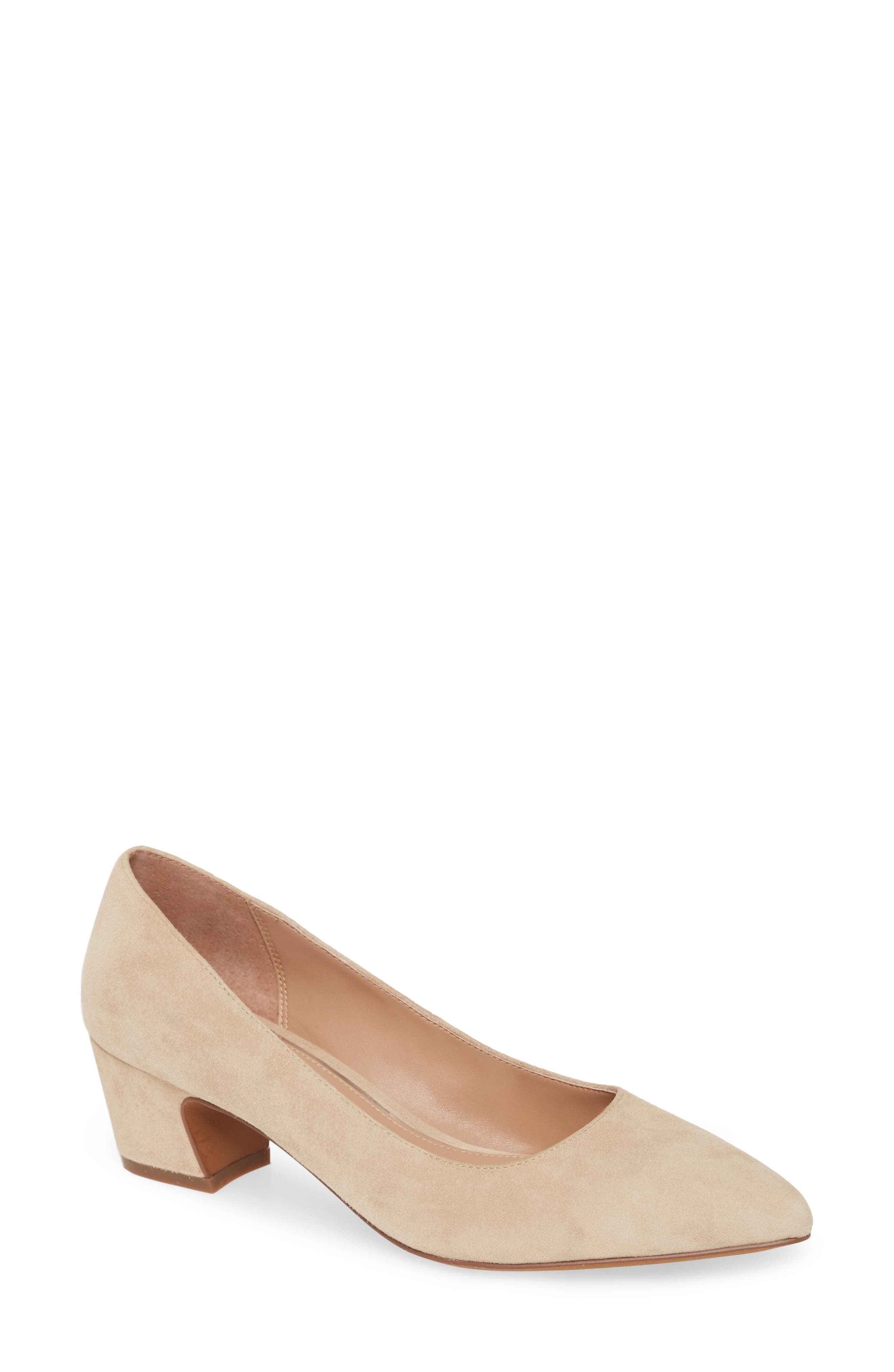 taupe dress shoes low heel