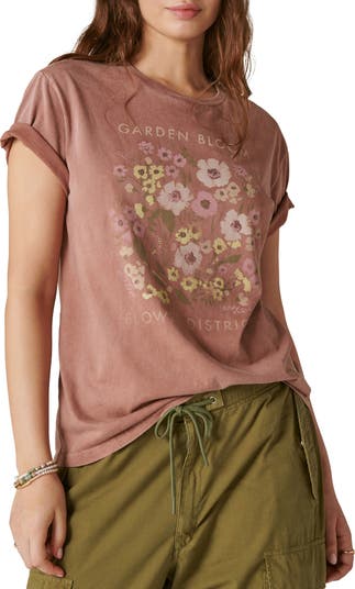 Lucky Brand Flower District Graphic T-Shirt