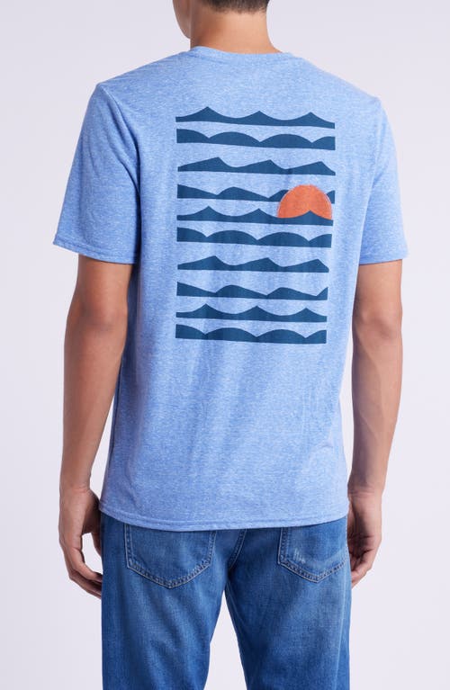 Shop Threads 4 Thought Setting Sun Graphic T-shirt In Heather Cascade