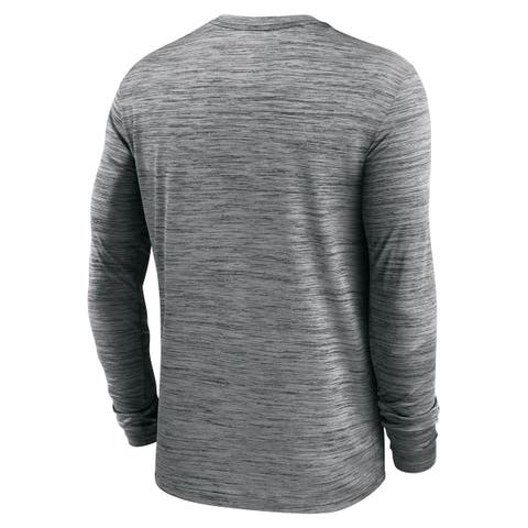 Men's Majestic Heathered Gray Dallas Cowboys Big & Tall Practice Long  Sleeve T-Shirt