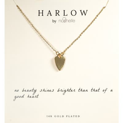 Harlow By Nashelle Heart Boxed Necklace