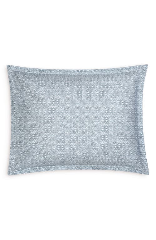 Matouk Catarina Cotton Percale Pillow Sham In Hazy Blue