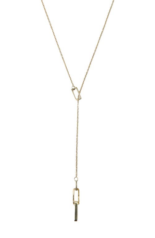 Argento Vivo Sterling Silver Pendant Y-Necklace in Gold at Nordstrom