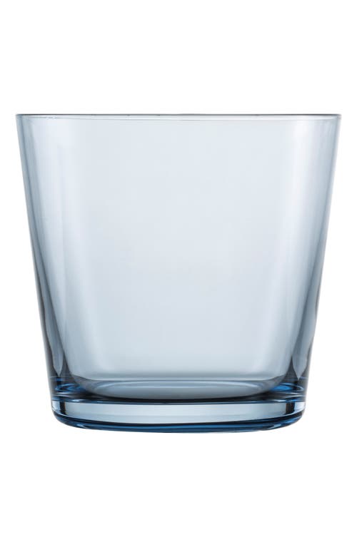 Fortessa Together Set Of 4 Tritan Crystal Double Old Fashioned Glasses In Blue