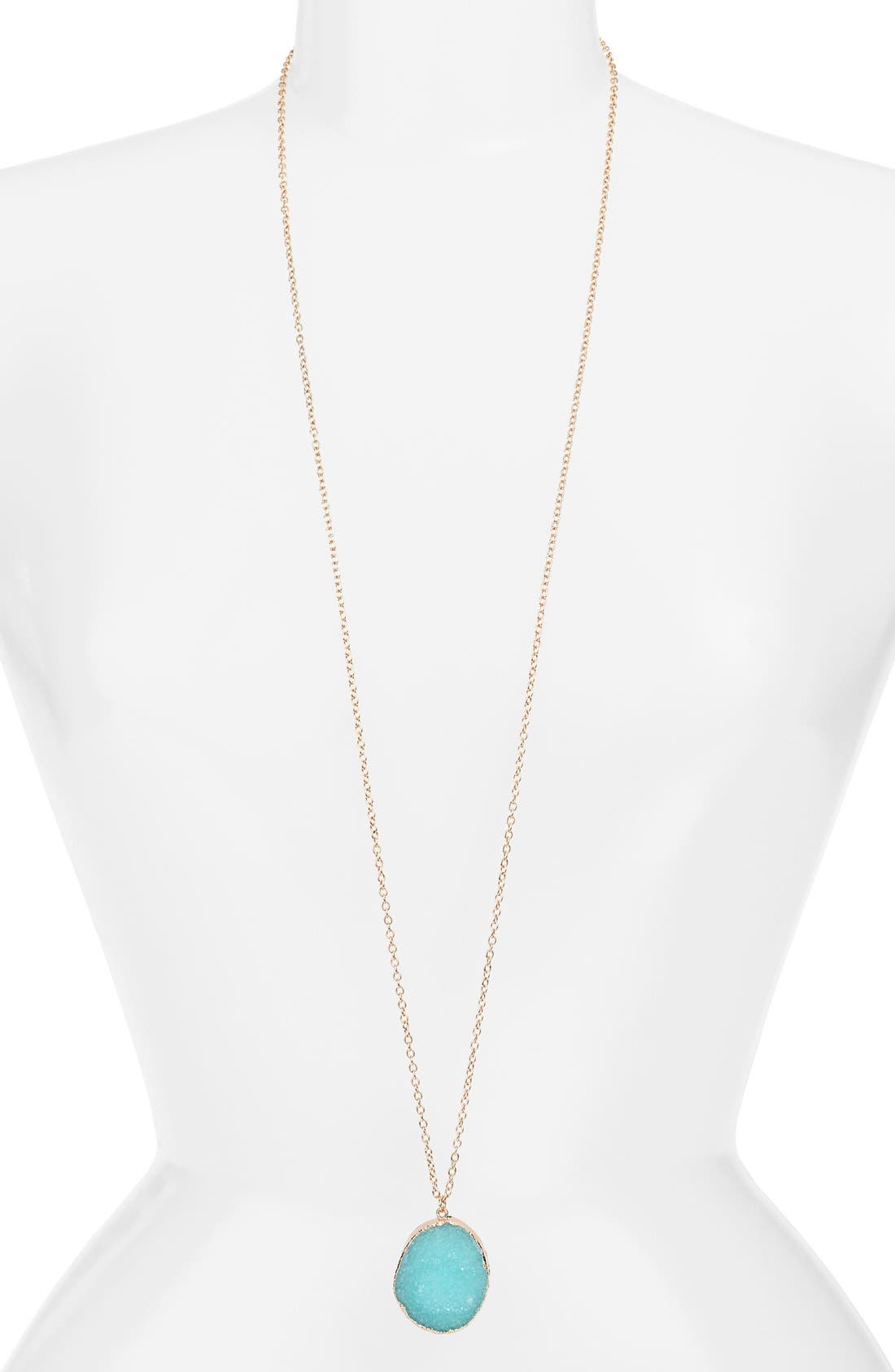 BP. Drusy Pendant Necklace Nordstrom